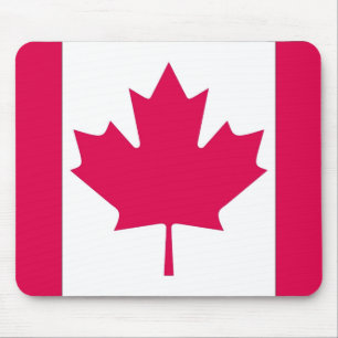 Canadian flag mouse pad