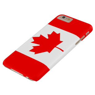 Canadian Flag of Canada Red Maple Leaf Barely There iPhone 6 Plus Case