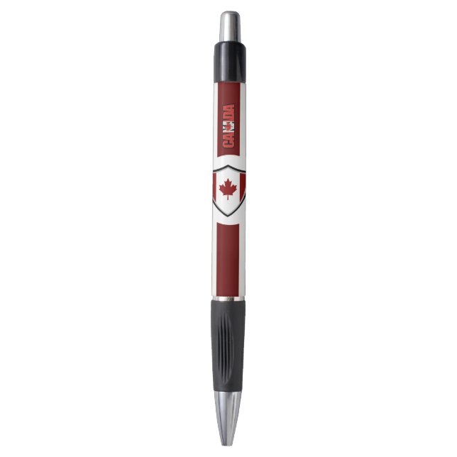 Canadian flag pen (Front Vertical)