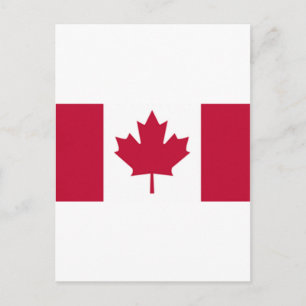 Canadian Flag Postcard