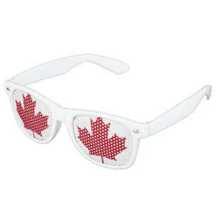 Canadian Flag Retro Sunglasses