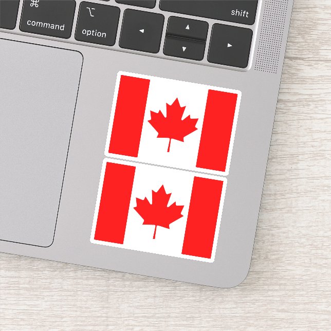 Canadian flag - set of two (Detail)