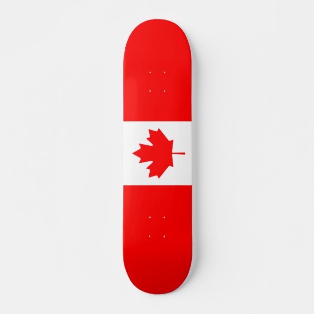 Canadian Flag Skateboard (Front)