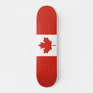 Canadian Flag Skateboard