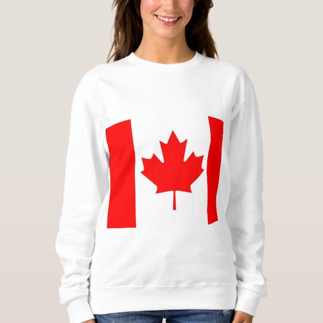Canadian-Flag Sweatshirt (Front)