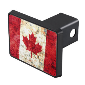 Canadian Flag Trailer Hitch Cover