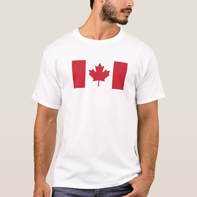 Canadian Flag Women Men Kids Red Maple Leaf Canada T-Shirt (Front)