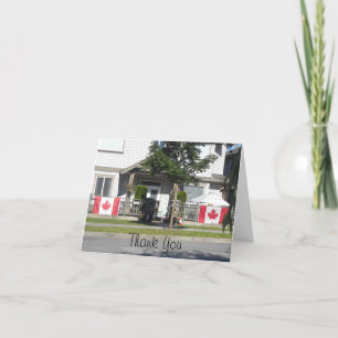 Canadian Flags - Thank You