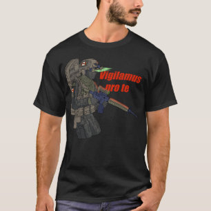 Canadian Forces. Canada Military. Vigilamus Pro Te T-Shirt