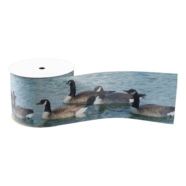 Canadian Geese Canada Goose Craft Ribbon Grosgrain Ribbon (Spool)
