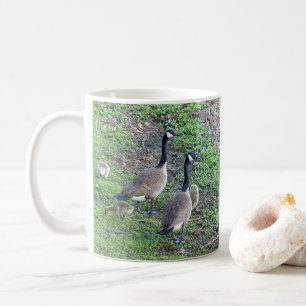 Canadian Geese Family Coffee Mug