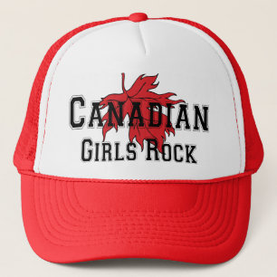 Canadian Girls Rock T Shirt Trucker Hat
