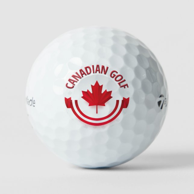 Canadian Golf Taylor a fabriqué des balles de golf (Recto)