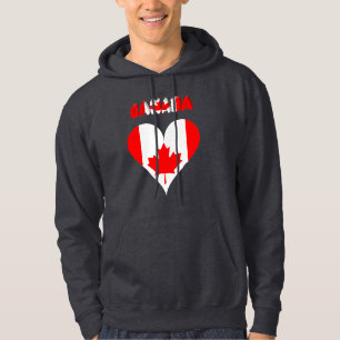 Canadian heart hoodie