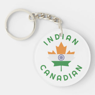 Canadian Indian Roots  Keychain