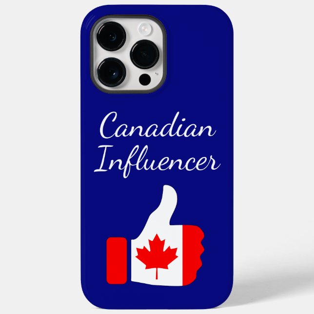 Canadian Influencer thumbs up Lighthouse route   C Case-Mate iPhone Case (Back)