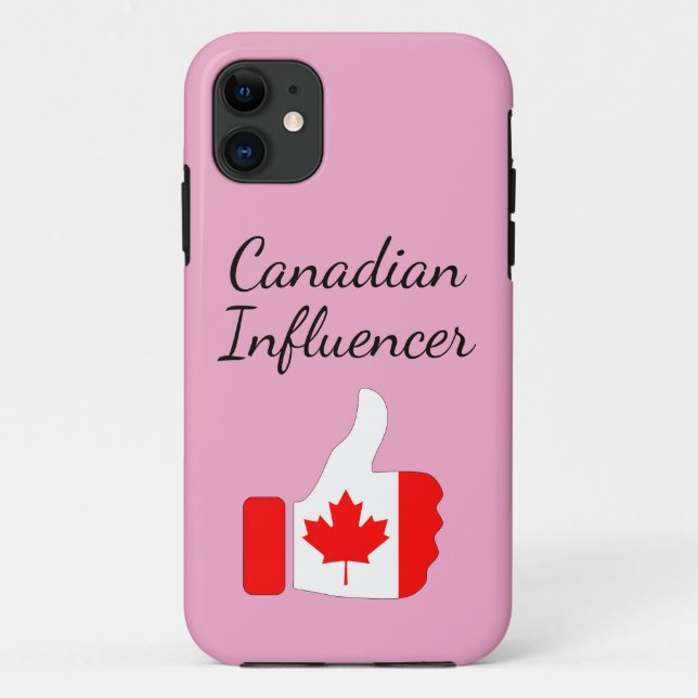 Canadian Influencer thumbs up Lighthouse route   Case-Mate iPhone Case (Back)