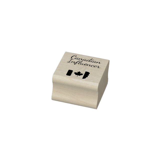 Canadian Influencer thumbs up Lighthouse route Rubber Stamp (Stamp)