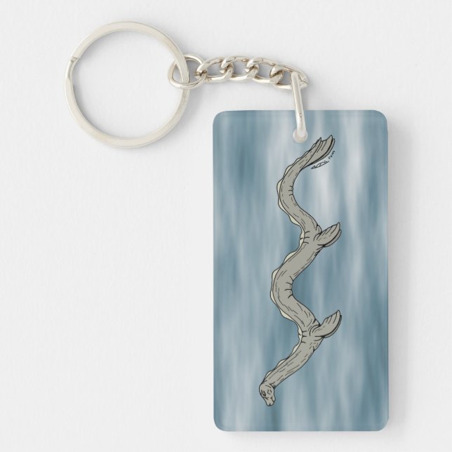 Canadian Lake Monster Keychain (Front)
