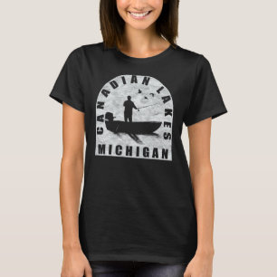 Canadian Lakes Fishing Michigan T-Shirt