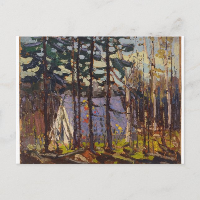 Canadian Landscape-Artist's Camp by Tom Thomson Postcard (Front)