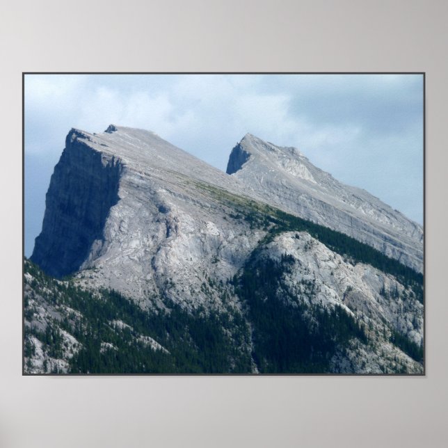 Canadian Landscape Banff Rocky Mountains Print (Front)