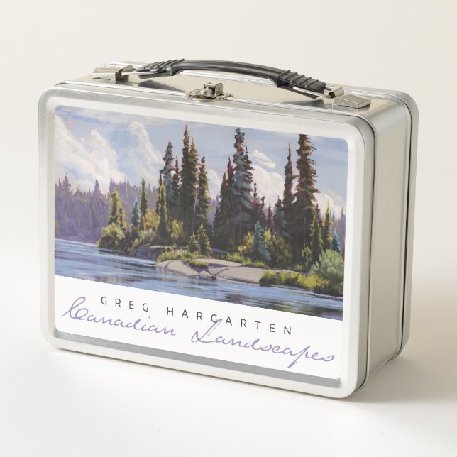 Canadian Landscapes: Above Nistowiak Lunch Box (Front)