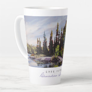 Canadian Landscapes: Rest Stop Latté Cup