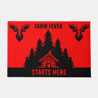 Canadian Log Cabin Funny Decorative