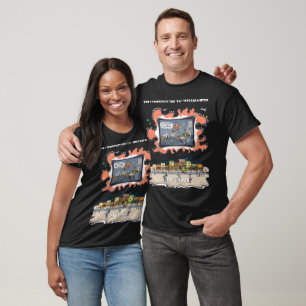 Canadian Logger   Bar Humor Dark T-Shirt