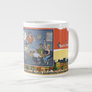 Canadian Logger Bar Humor Large Coffee Mug