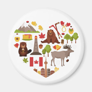 Canadian Love magnets