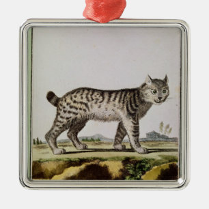 Canadian Lynx Metal Ornament