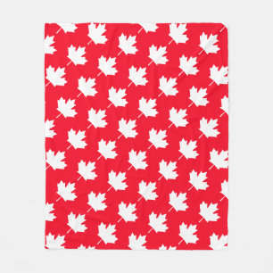 Canadian maple leaf. CANADA. Patriotic.   Fleece Blanket