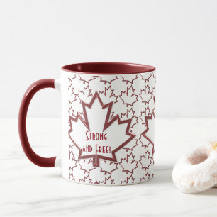 Canadian Maple Leaf Coffee Mug