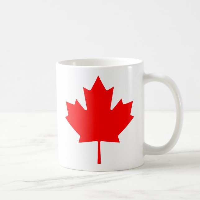 Canadian Maple Leaf Coffee Mug (Right)
