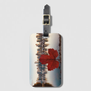 Canadian Maple Leaf Luggage Tag