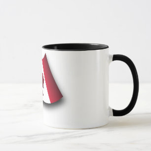 Canadian maple leaf mug
