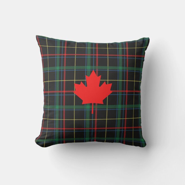 Canadian Maple Leaf Outdoor Pillow (Front)