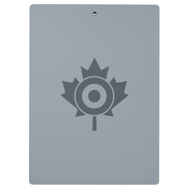Canadian Maple Leaf Roundel Mod CANADA Clipboard (Back)