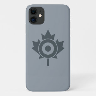 Canadian Maple Leaf Roundel Mod symbol iPhone 11 Case