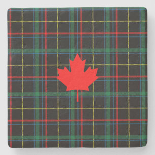 Canadian Maple Leaf Stone Coaster