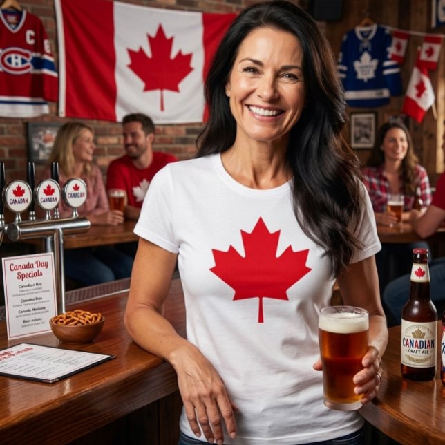 Canadian Maple Leaf T-Shirt (Creator Uploaded)