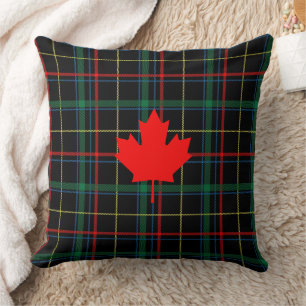 Canadian Maple Leaf Throw Pillow