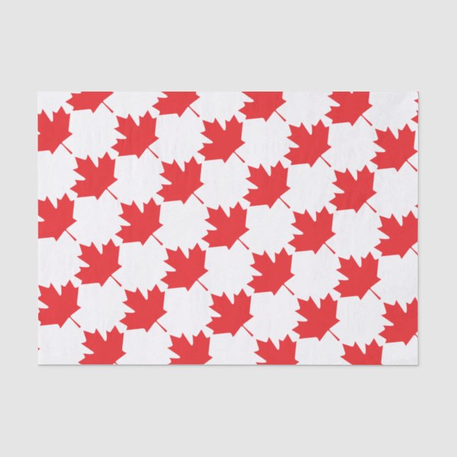 Canadian Maple Leaf Tissue Paper (Front)