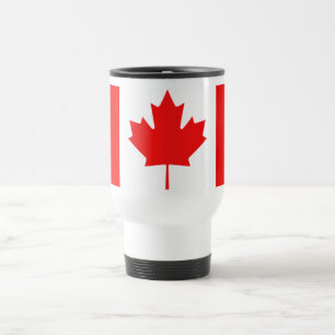 Canadian Maple Leaf Travel Mug