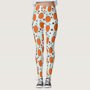 Canadian Maple Syrup Pattern Leggings