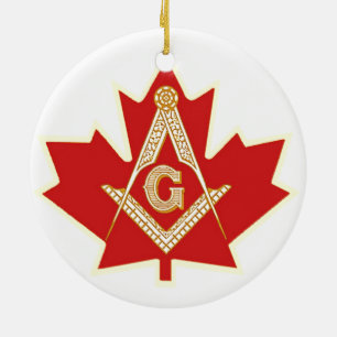 CANADIAN MASON CERAMIC ORNAMENT