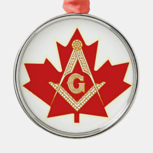 CANADIAN MASON METAL ORNAMENT