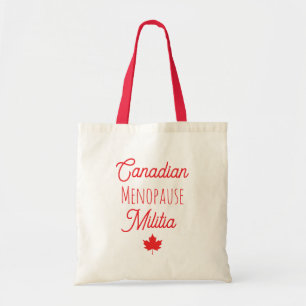 Canadian Menopause Militia Tote Bag